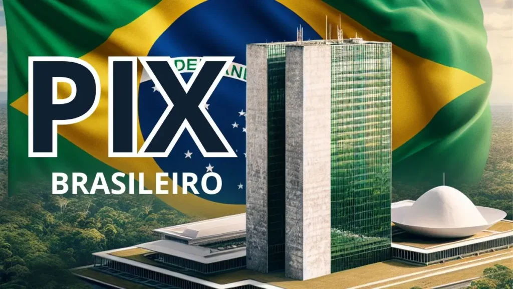Ilustração das novas regras PIX 2026 com símbolos de segurança e proteção
